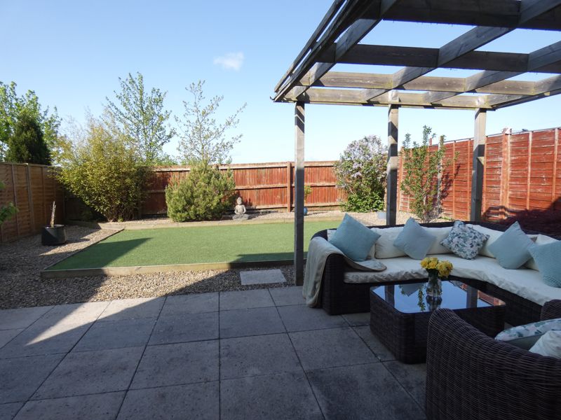 Rear Garden/Patio- click for photo gallery